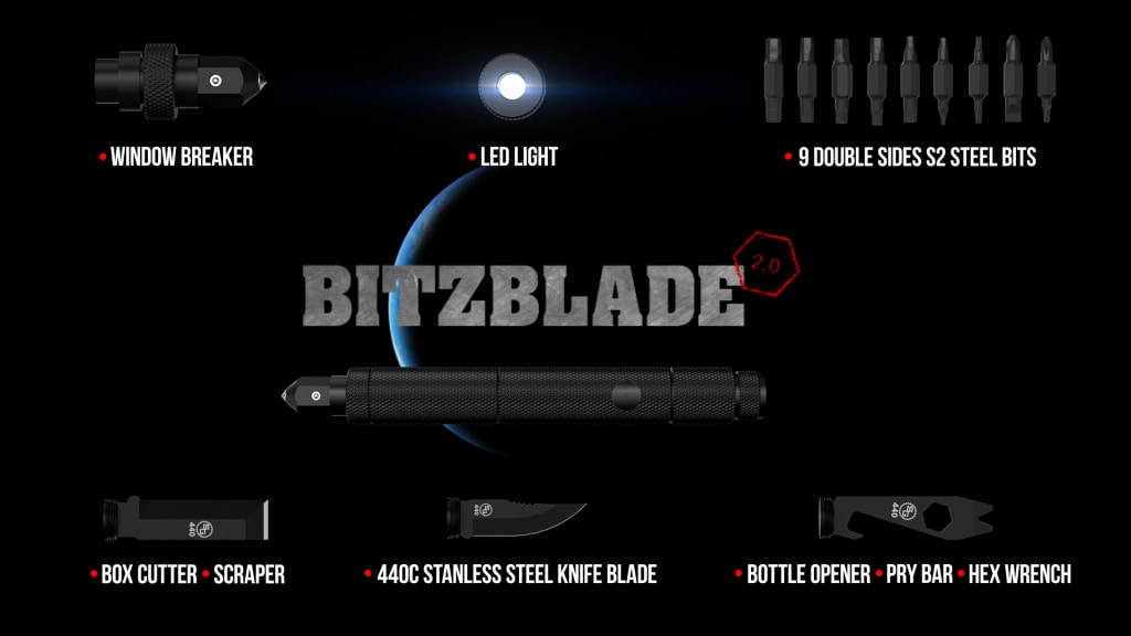 The BitzBlade 2.0 - The Last Multi-Tool You'll Ever Need