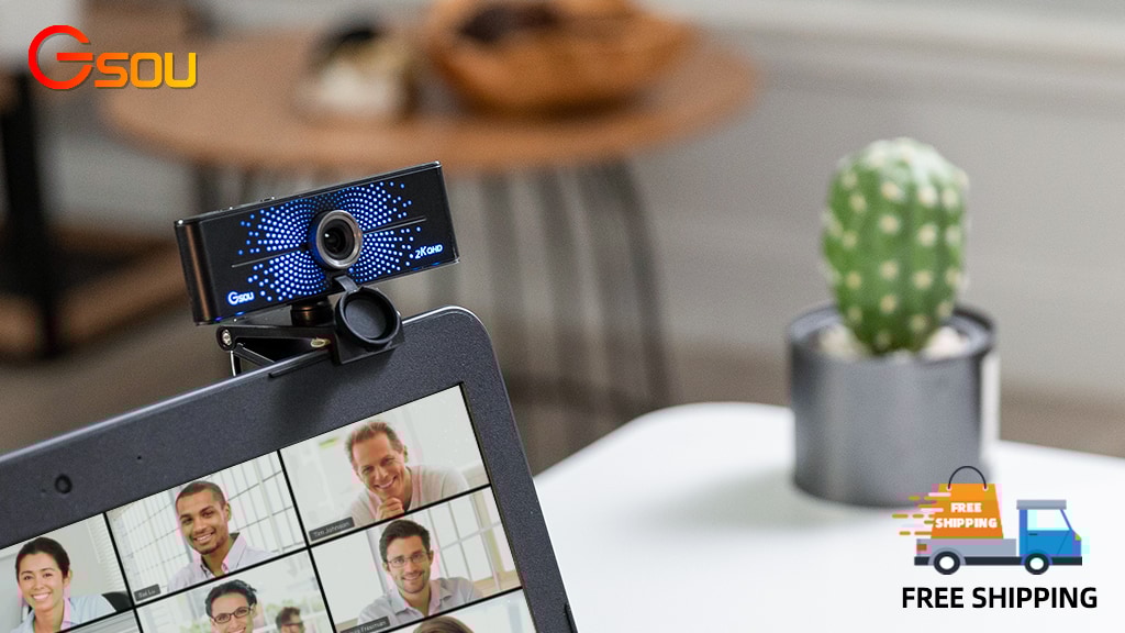 Gsou K20 Webcam: The 2K HD Camera with Built-in Bluetooth