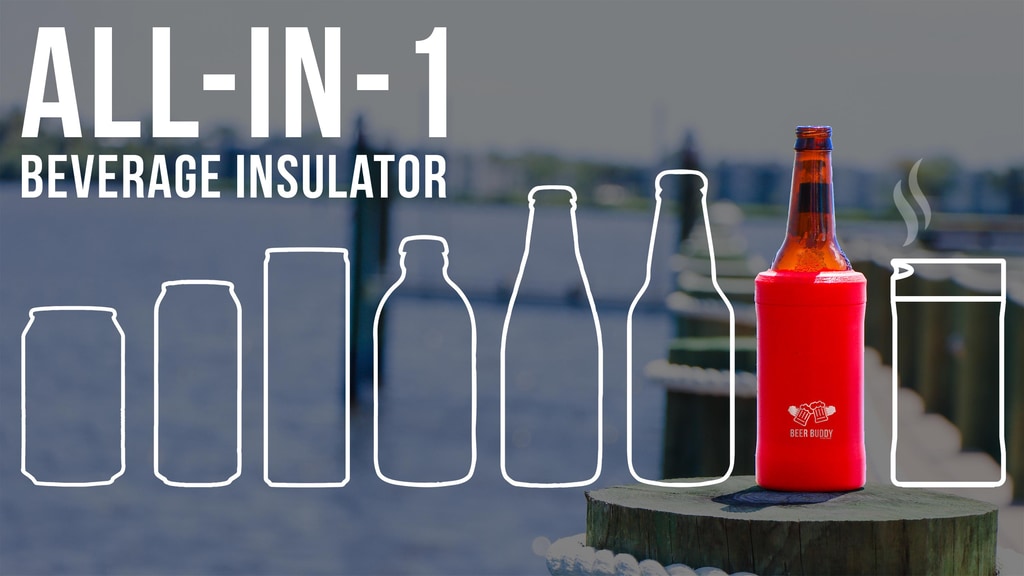 Beer Buddy - The World's First All-in-1 Beverage Insulator