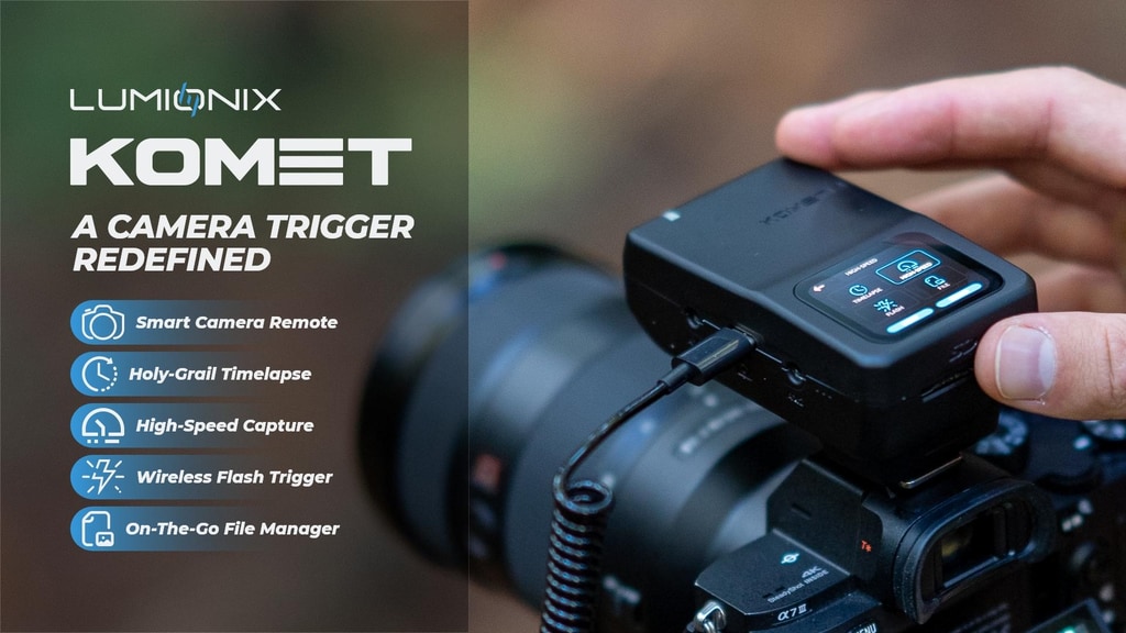 LUMIONIX KOMET: Take Your Photography Above and Beyond
