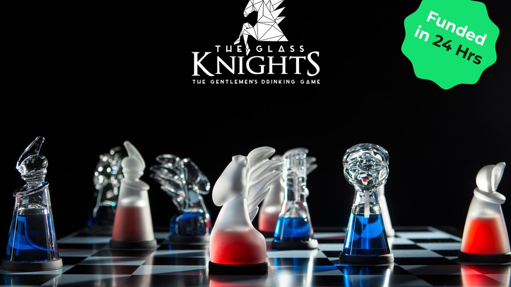 Glass Knights - The Gentleman’s Chess Board & Drinking Game