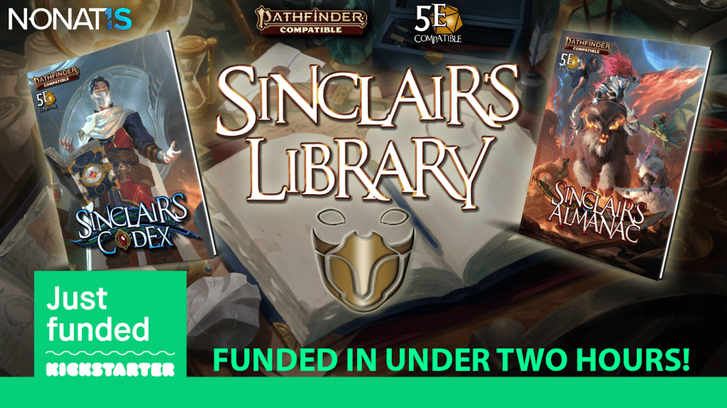Sinclair's Library - PF2 / 5E - NPC Codex and Player Guide
