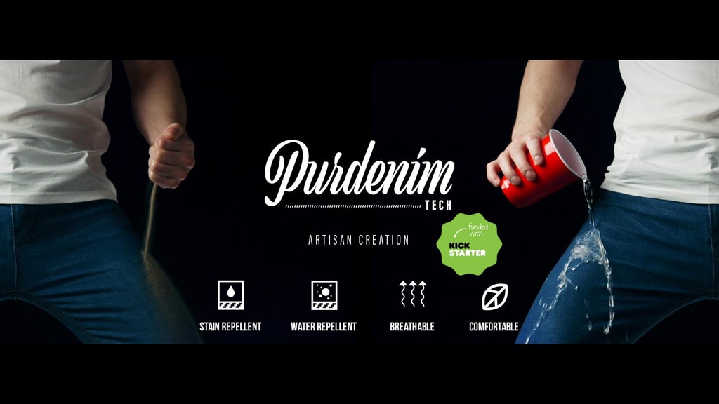 PurDenim Stain-Repellent and Water-Repellent Jeans