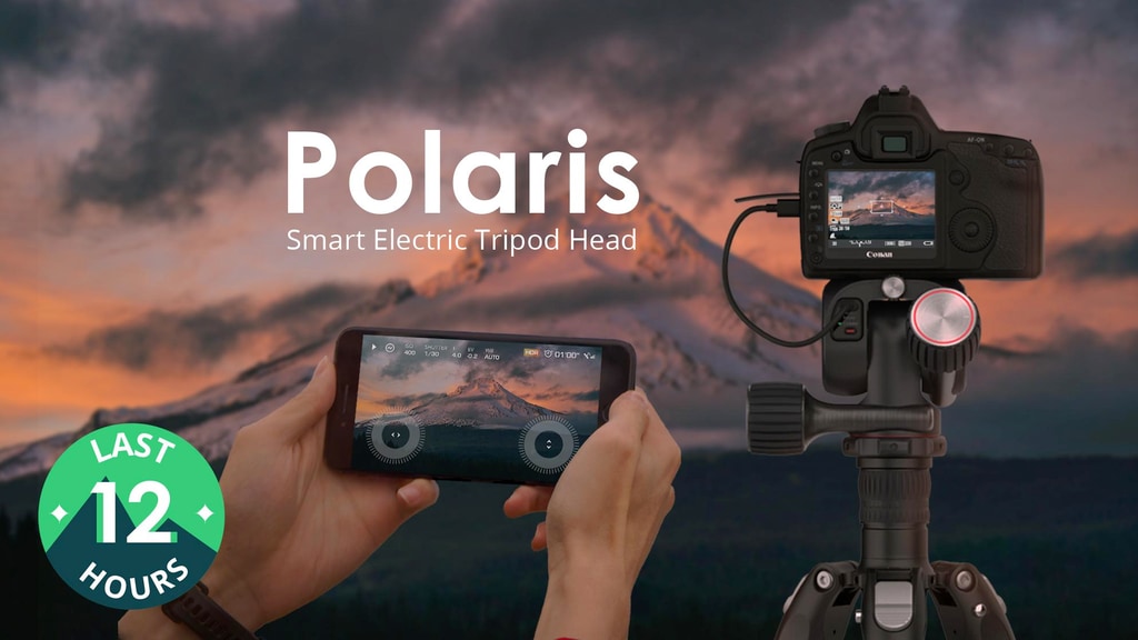 Polaris - Smart Electric Tripod Head
