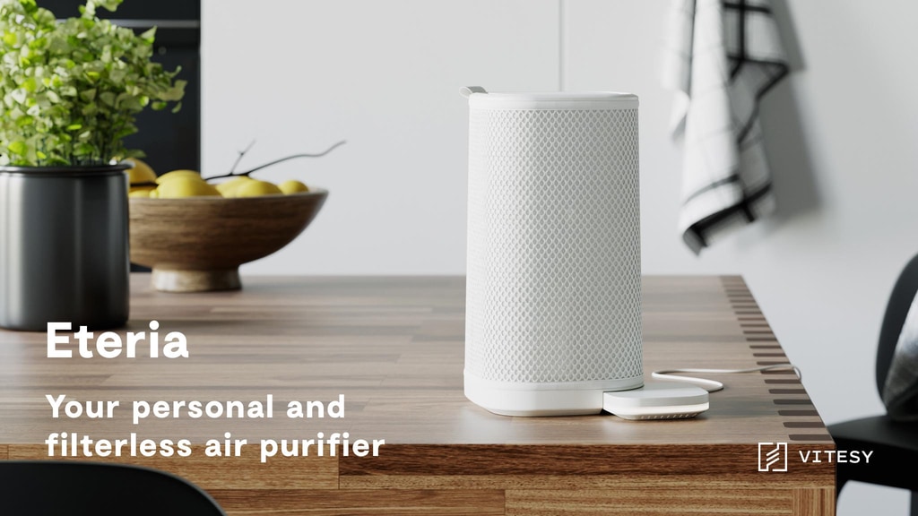 Eteria - Amazing Filterless Personal Air Purifier