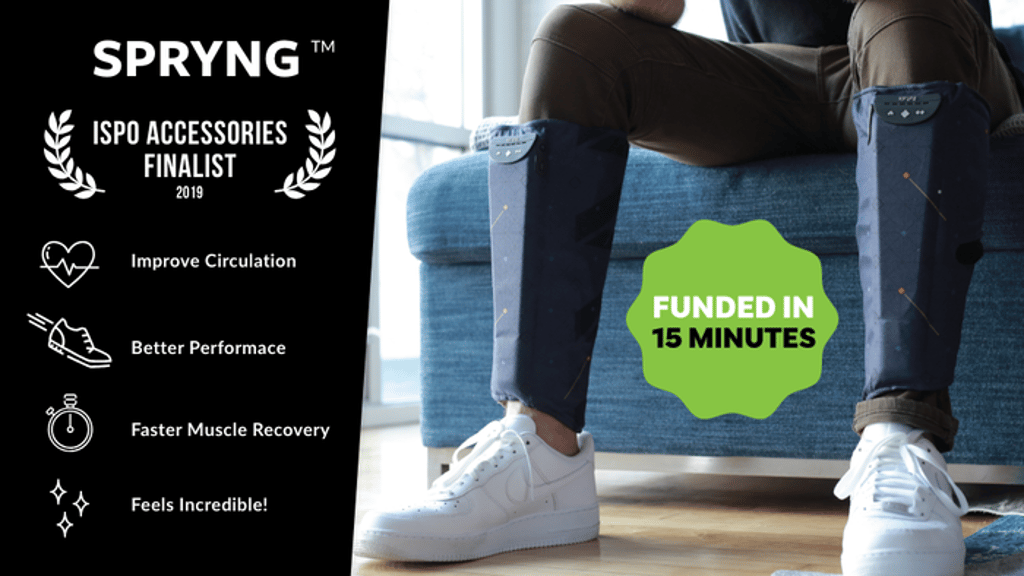 World’s Most Advanced Muscle Recovery Tool: SPRYNG