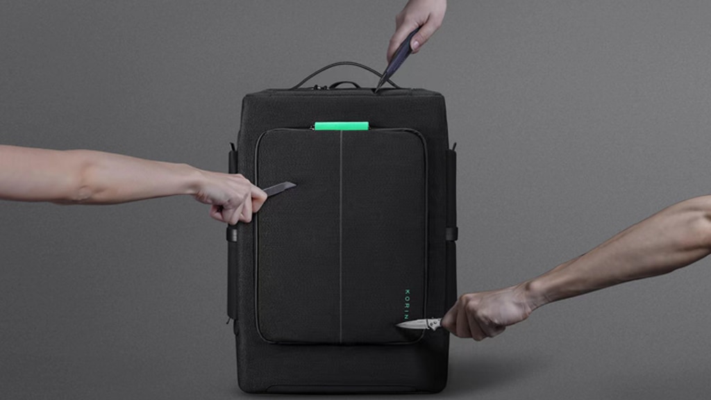 Korin HubPack 33: The Pinnacle of Anti-Theft Backpacks