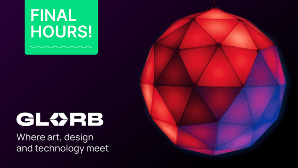 GLORB - A smart lamp and living sculpture