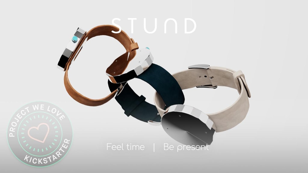 STUND | The watch that makes you FEEL time.