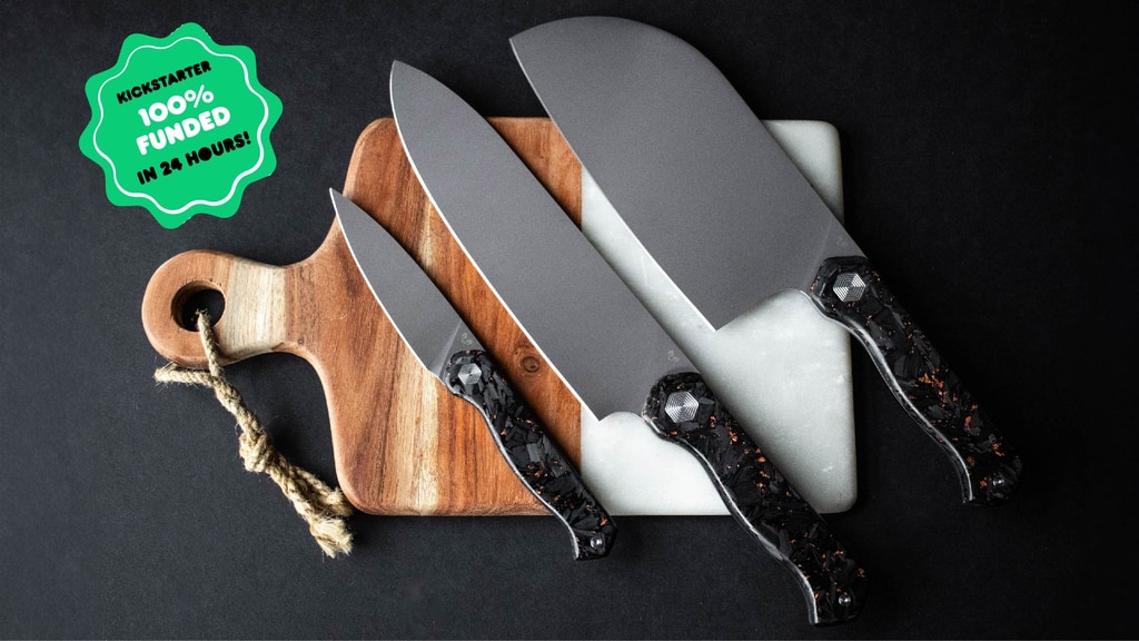 Damned Designs' Osiris Chef Knives