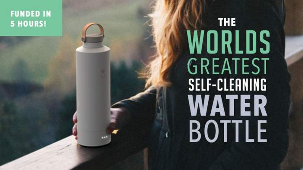 The Luma Bottle | A Self-Cleaning Reusable Water Bottle
