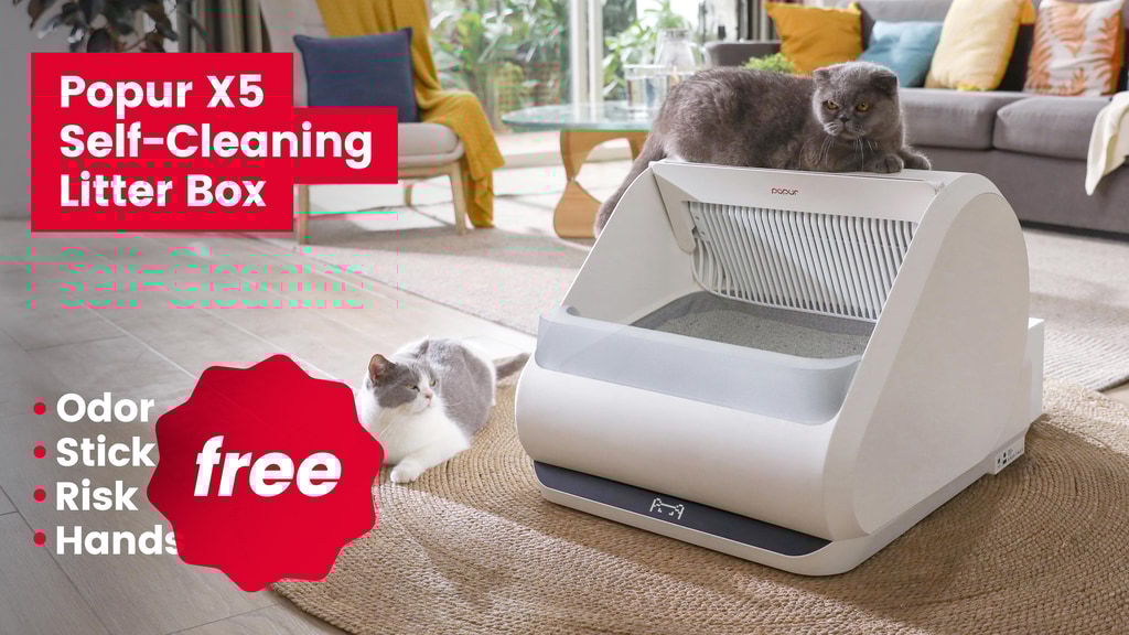 Popur - a Quantum Leap in Self-Cleaning Litter Box