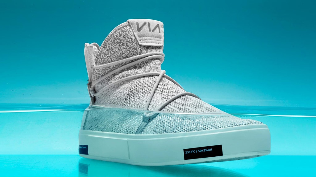 VIA | The Waterproof Knit Shoes Made from Ocean Plastic