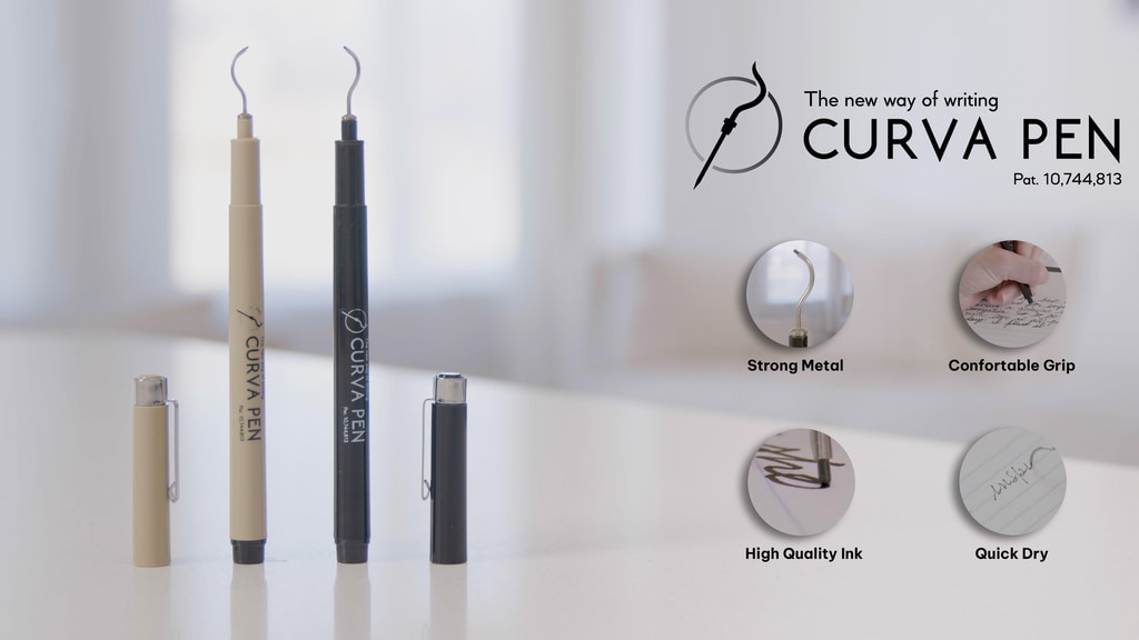 Curva Pen: The New Way Of Writing & Drawing!
