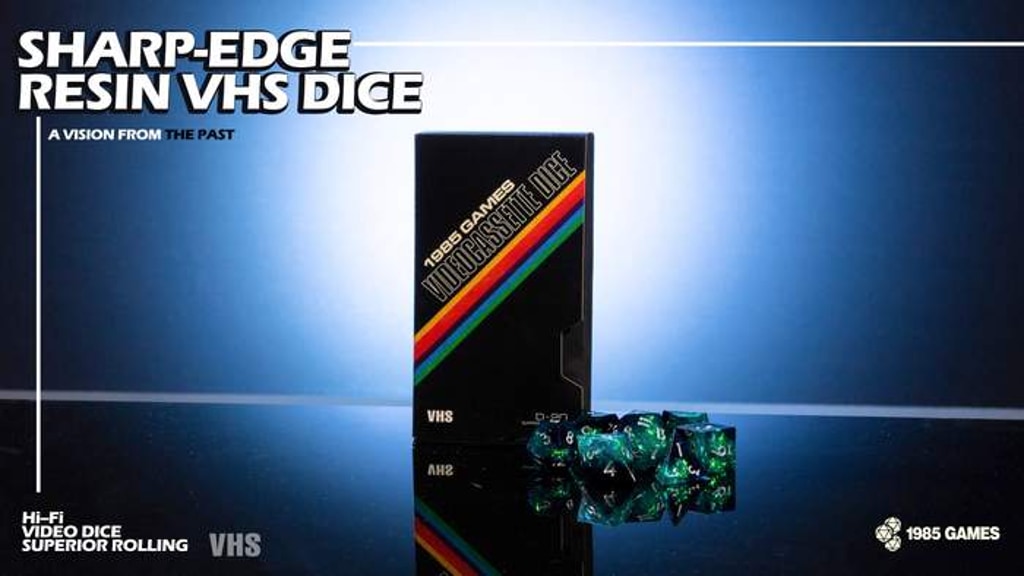 1985 Games Presents: Sharp Edge VHS Dice