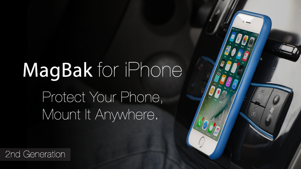2nd Generation MagBak. Protect your phone