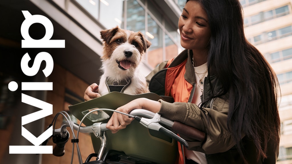 Kvisp - Discover the joy of biking together with your dog.