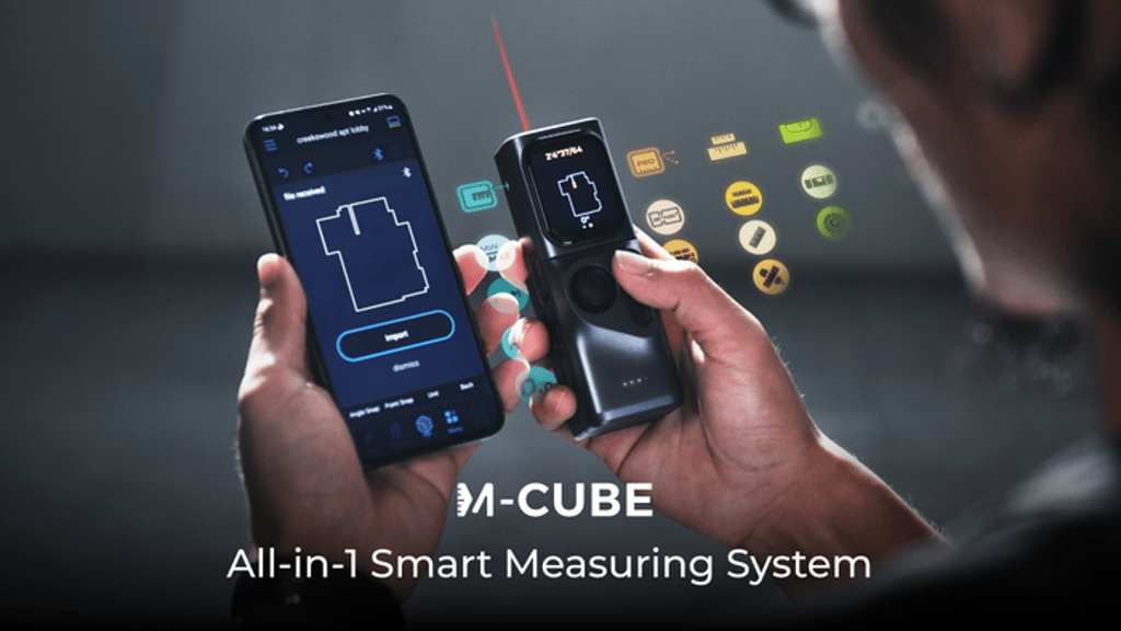M-Cube | Modular Laser Measure that Evolve with Your Demand