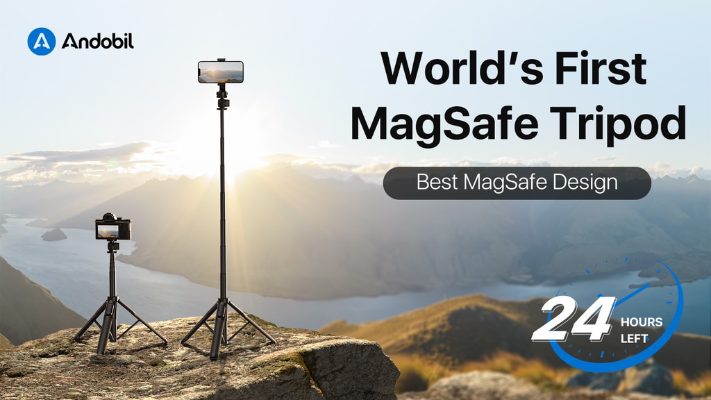MagStick: Professional MagSafe Mobile Tripod for Photography