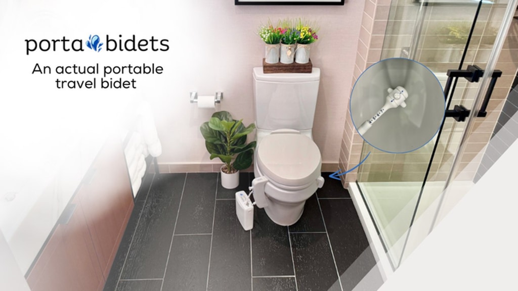 The Traveler by Portabidets: A Portable Travel Bidet