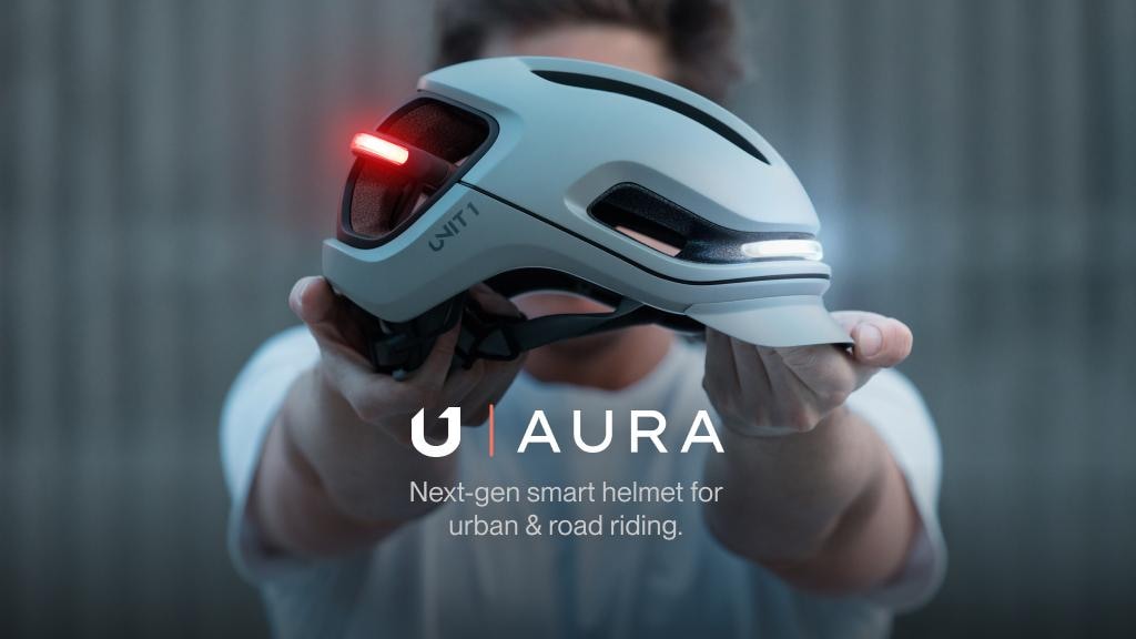 UNIT 1 AURA: next-gen smart helmet for urban & road riding
