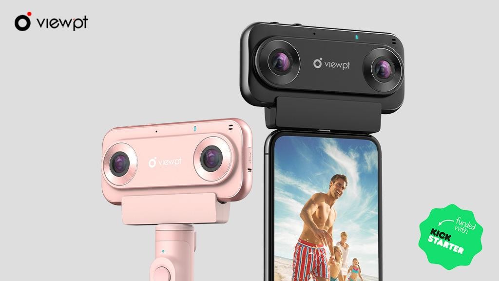 VIEWPT NANO| World’s First 4K 3D VR Live Streaming Camera