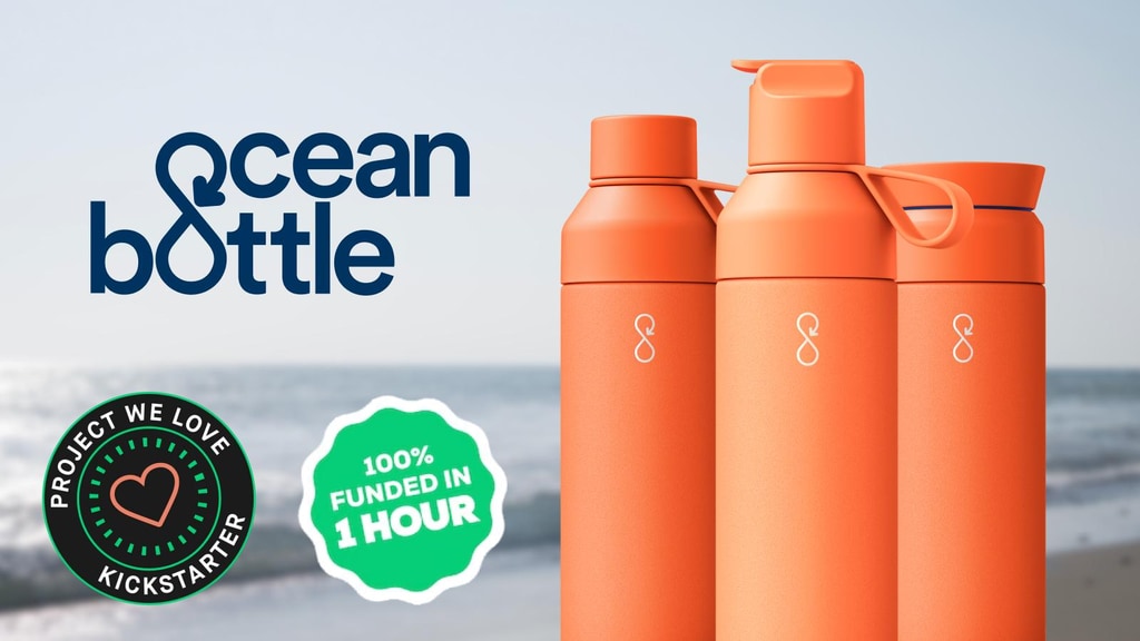 Ocean Bottle: The 3-in-1 Bottle That Saves the Ocean