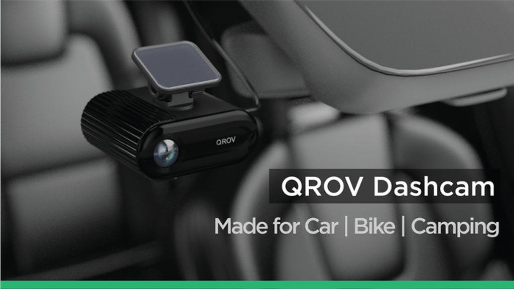 QROV : World First 510° Smart Dashcam for Car |Bike |Camping