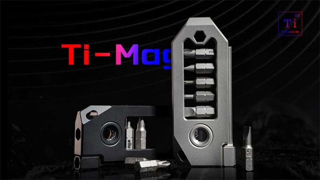 Ti-Mag All Directions Titanium Magnetic Ratchet Screwdriver