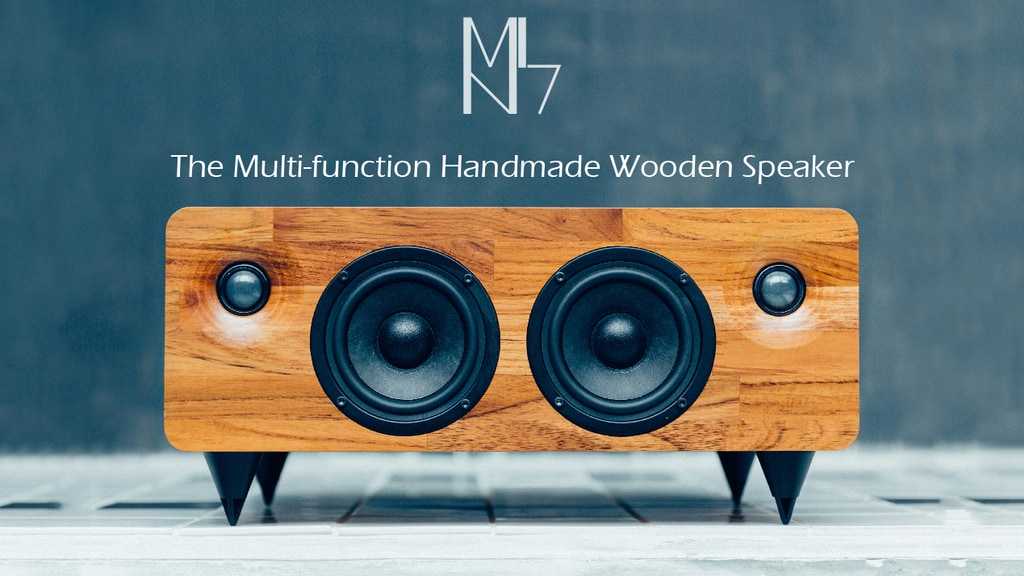 MIN7 : The Multi-function Handmade Wooden Speaker