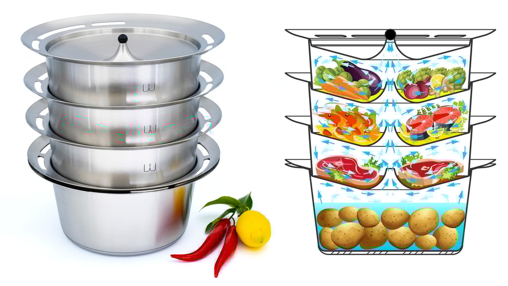 WULCANO - Steam cooking