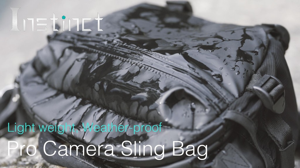 Pro Camera Sling Bag - Weatherproof and Lightweight