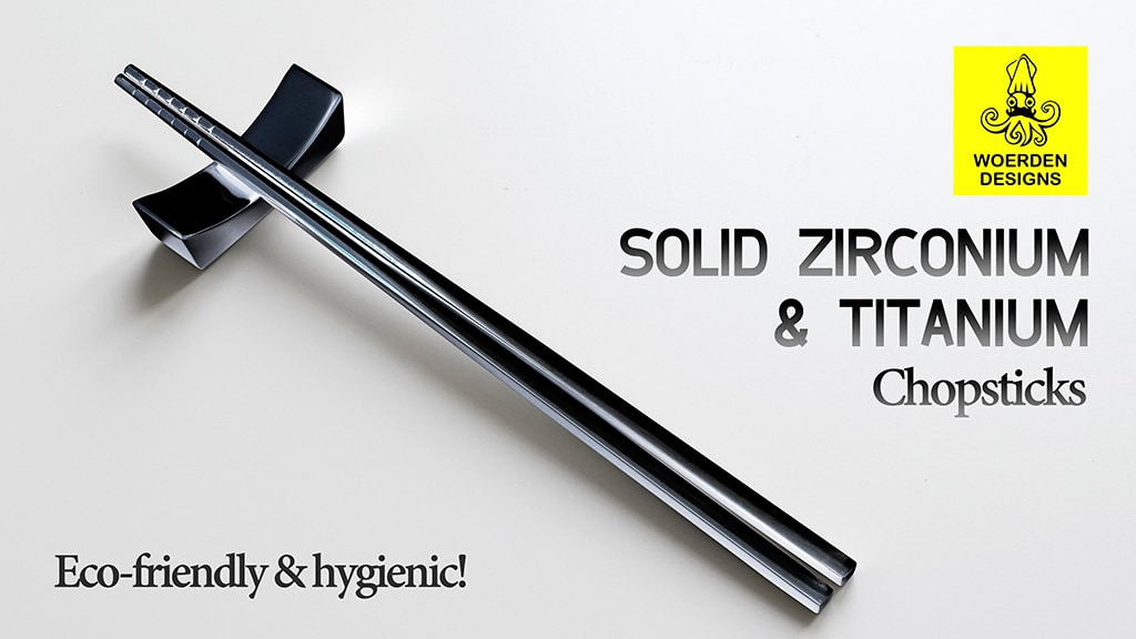 Zirconium & Titanium Chopsticks:eco-friendly & hygienic!