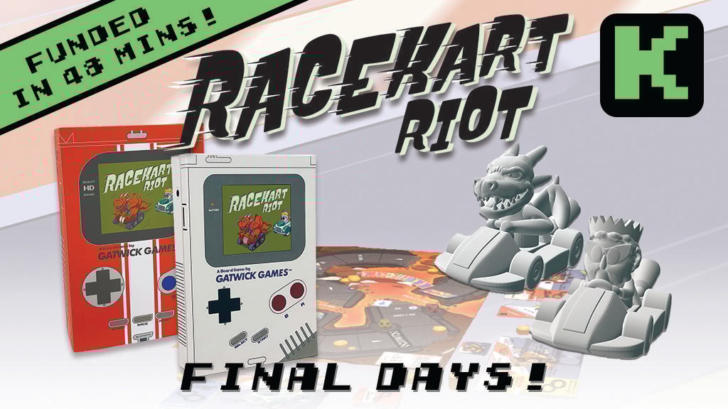 RaceKart Riot! Board Game: #2 in the Retro Game Series