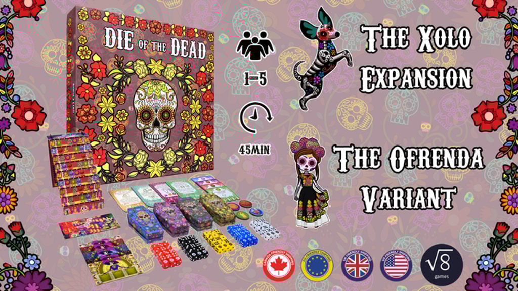 Die of the Dead: Xolo Expansion & Ofrenda Variant