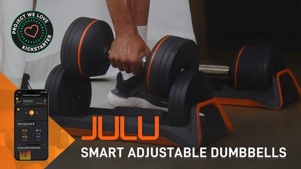 JULU Smart Adjustable Dumbbells