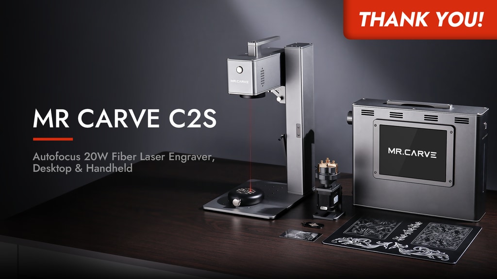 Autofocus 20W Fiber Laser Engraver