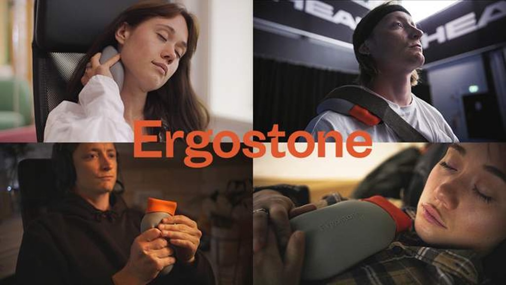 Ergostone Pebble - warm & cold pain relief and relaxation