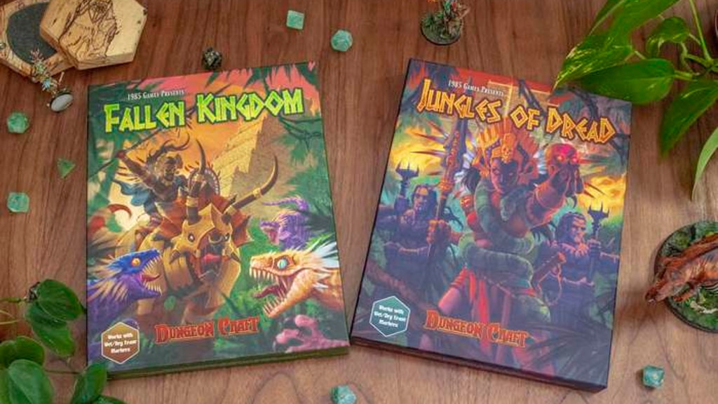 Dungeon Craft Series Three: Two New Terrain Books For D&D