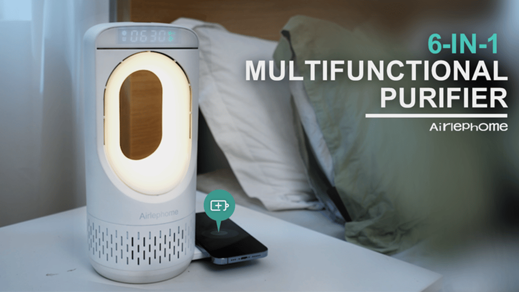 Airlephome—Smart Air Purifier with Bladeless Fan