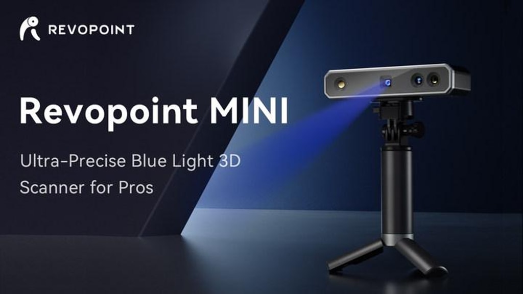 Revopoint MINI: 3D Scanner with 0.02mm precision