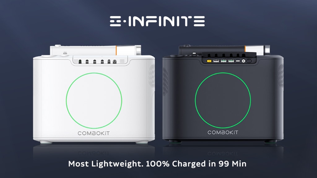 COMBOKIT I: Minimalist Style Portable Power Station