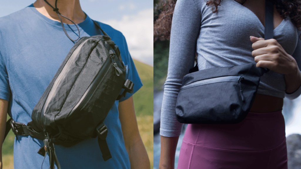 Tech&Trek: Ultralight weatherproof sling X Tech/camera pouch