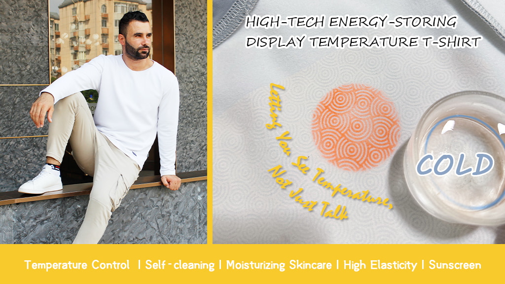 A Magical Temperature-Regulating Self-Cleaning T-shirt.