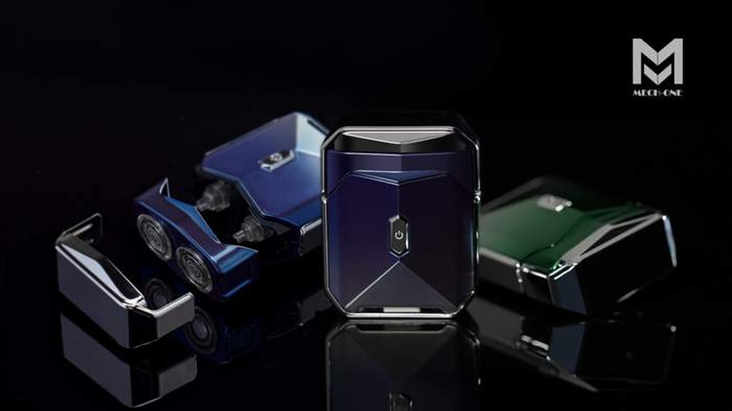 MECH ONE: Mecha Styled Travel Portable Mini Magnetic Razor