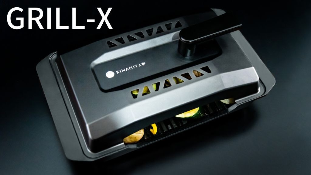 GRILL-X: Carbon Graphite Grill for Perfect Charcoal Flavor