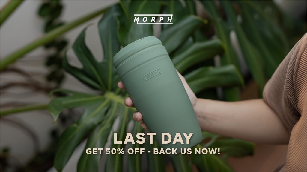 Morph Cup | World's First 5-in-1 Travel Mug