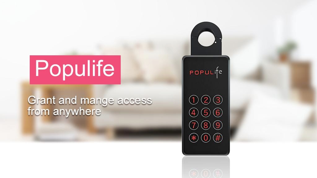 Populife:A Smart Key Box with Bluetooth & Remote App Control
