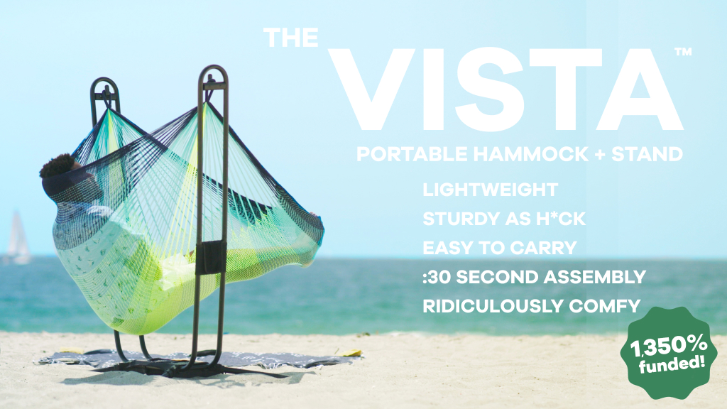 The Vista   Portable Hammock & Stand