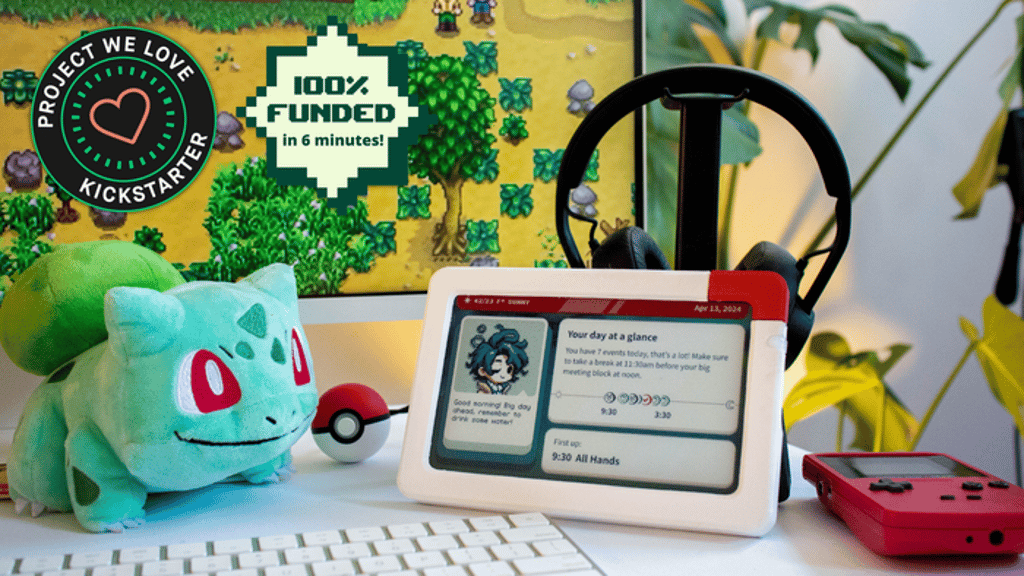 Inku Calendar: Watch your day flicker to life